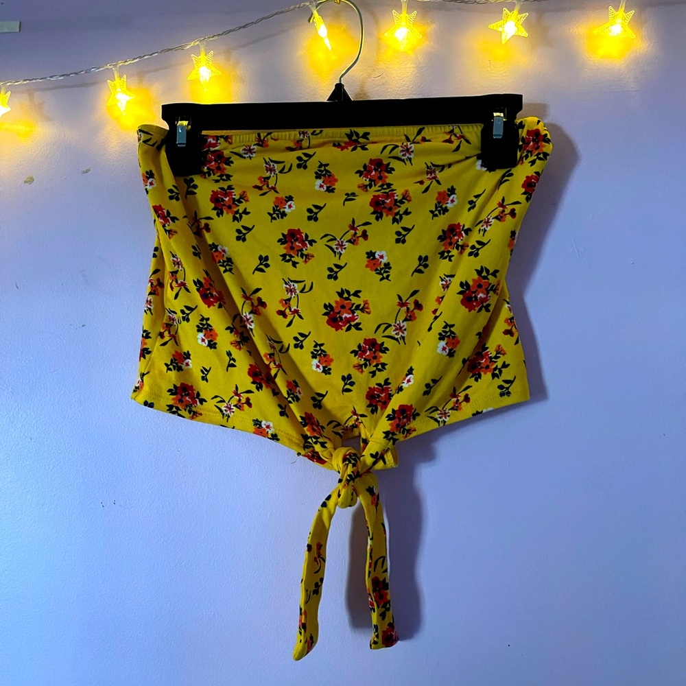 Floral Tube Top